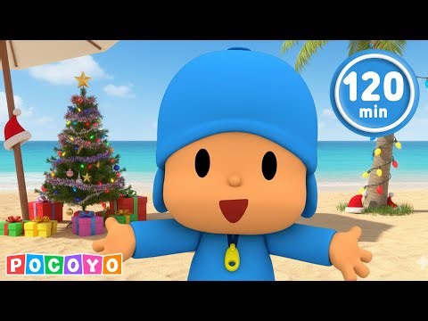 🏝️ O Natal do Pocoyo na PRAIA! Vamos relaxar neste feriado! | Pocoyo 🇧🇷 Português Brasil