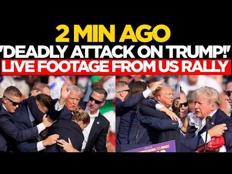 Trump News LIVE | 'Deadly Attack On Trump!' | US Election Live | Trump Rally | Trump's Speech Live