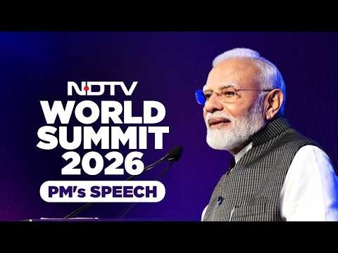 PM Modi’s address during NDTV World Summit