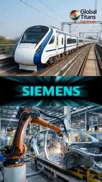 Siemens India: The German Giant Powering Vande Bharat! 🚅 | Global Titans