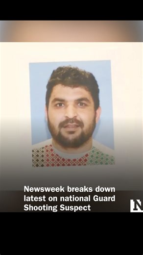 Newsweek's breaking news editor Shane Croucher gives a quick breakdown of the National Guard Shooting Suspect and the victims of the attack. Latest updates are linked in the comments. ⬇️ | Newsweek