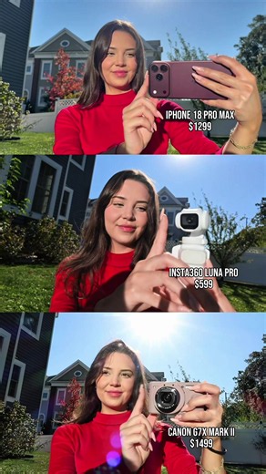 Trying to choose a camera for content? Check out the Insta360 Luna Pro! Prime day fall sale is running till Oct 17th, so check out the link in my bio, and during this time, you will also receive a free mini fill light. @insta360 official #insta360 #vloggingcamera #gimbalcamera #insta360lunapro #osmopocket4