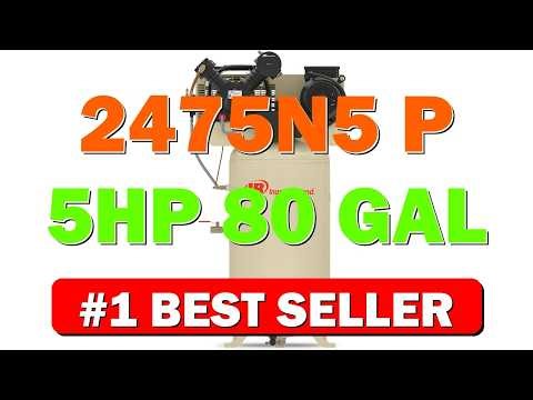 2475N5 P 5hp 80 gal Two Stage Compressor (230 1) - B000N4ZT2C
