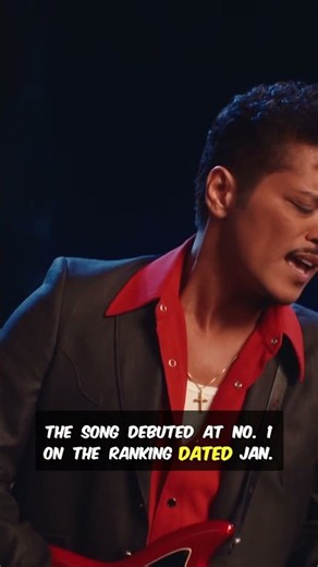Bruno Mars ties a 68-year chart record
