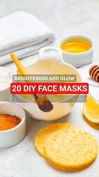 20 DIY Face Masks for Clear, Glowing Skin | Natural Skincare at Home
