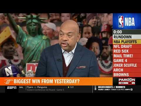 Pardon The Interruption | Wilbon breaks NBA Playoffs: Spurs beat Blazers, Celtics rout 76ers & more