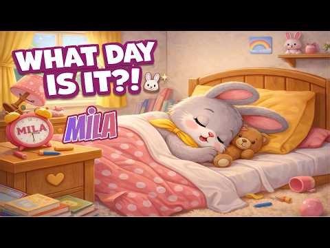 What Day Is It? 🐰 Learn Days of the Week with Mila! 🌈