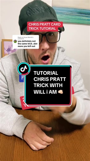 Chris Pratt Card Trick Tutorial with Will I Am