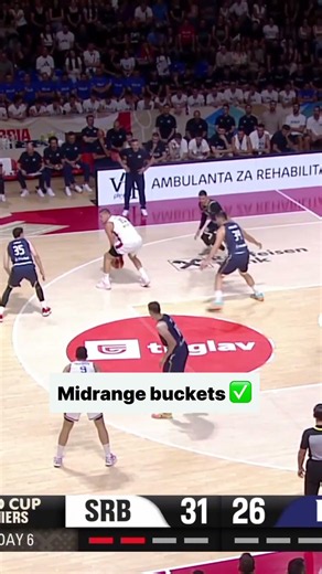 Is there anything Jokic can't do?! 😳 #FIBAWC