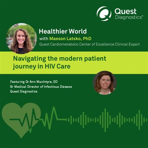 Navigating the modern patient journey in HIV care | Quest Diagnostics
