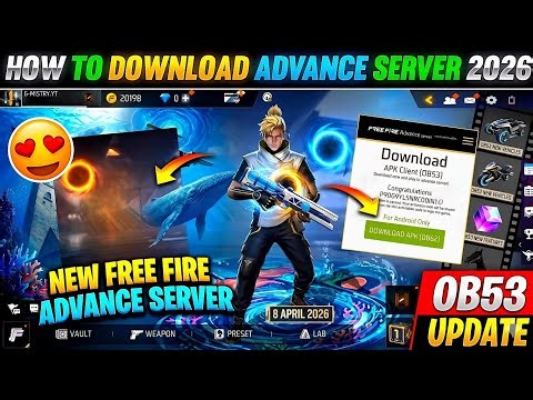 How To Download Ob53 Advance Server Free Fire | Ob53 Advance Server Download Link |Ff Advance Server