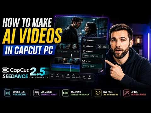 How to Make AI Videos in CapCut Seedance 2.5 1080p — Complete AI Video Tutorial