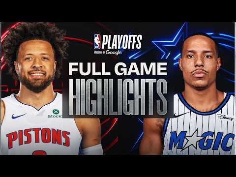 #1 PISTONS at #8 MAGIC | FULL GAME 4 HIGHLIGHTS | April 27, 2026