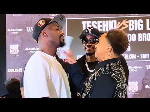 Ray J gets SMACKED by Orlando Brown during intense face off + presser highlights