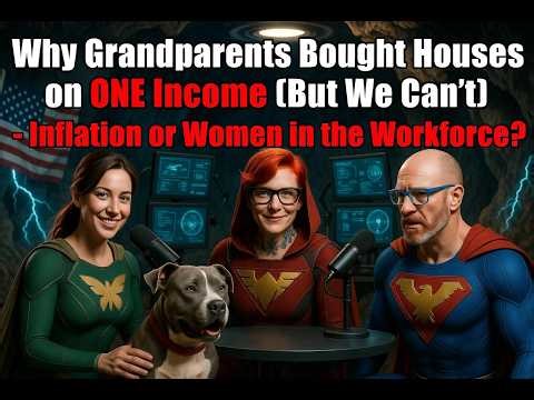 Why Grandparents Bought Houses on ONE Income (But We Can’t) – Inflation or Women in the Workforce?