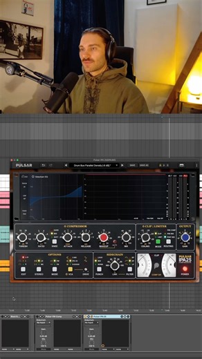 Parallel compression is one of the easiest ways to make drums hit harder🥁