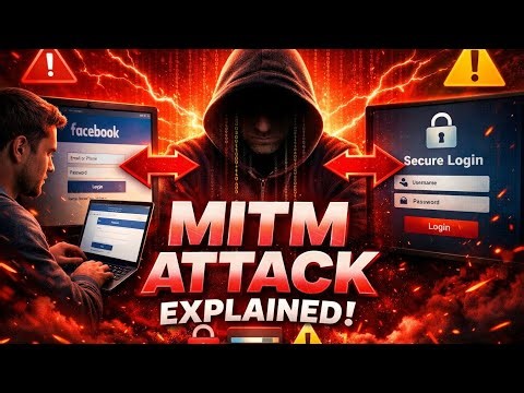 MITM Attack Explained | Cybersecurity 2026