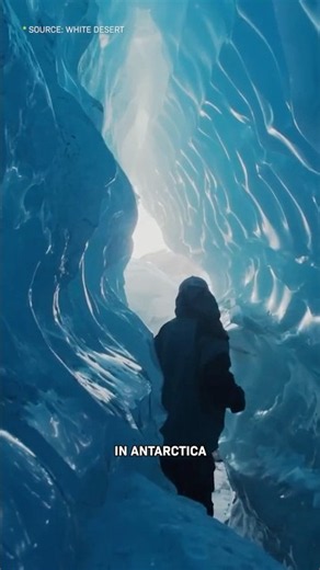 Why Does Antarctic Ice Look So Weird?