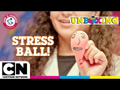 CN Unboxing | اصنع كرة تخفيف التوتر الخاصة بك | مدعومة من آرم آند هامر | كرتون نتورك #ad
