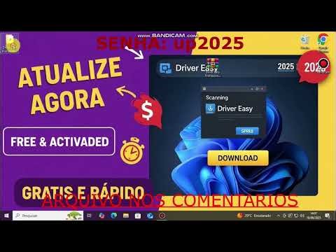 BAIXE E INSTALE O DRIVER EASY EM 5 MINUTOS (SUPER FÁCIL) COMO TER TODOS OS DRIVERS ATUALIZADOS 