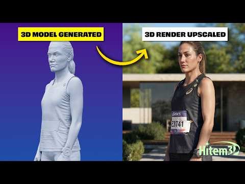 Create 3D Models With This New AI Generator - Hitem3D Review