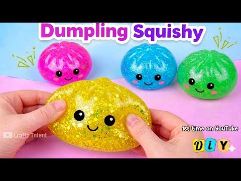 How to make viral dumpling at home / Paper craft/ Easy craft ideasDIY/ school project/art and craft
