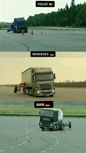 Volvo, Mercedes and MAN: Which Truck Stays Most Stable?