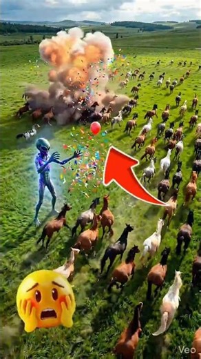 The Secret Meadow! A Wild Horse🐴 & Alien👽 Encounter