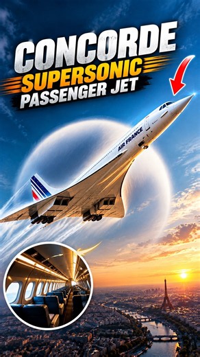 This Passenger Jet Was Faster Than Sound 🤯 #shorts