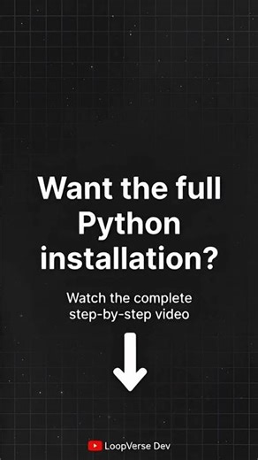 Check Python Installed in 5 Seconds ⚡ Beginner Trick