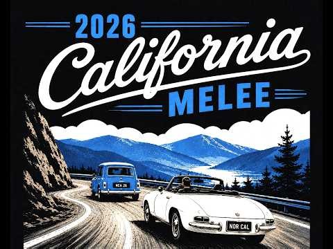 California Melee 2026 Classic Car Rally
