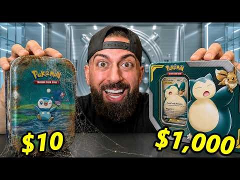I Opened ALL My Rarest Pokemon Tins ($1,000)