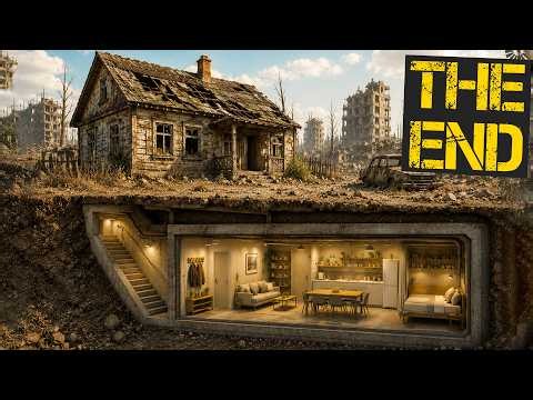 A Four-Year Timelapse of Building a Secret Bunker Under a House. Ready for the Apocalypse