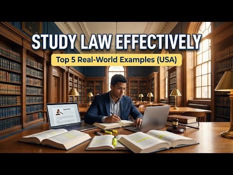 How to Study Law Effectively | Top 5 Example for Students