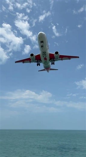 Batumi Landing from the Sea 🌊✈️ | Stunning Airplane Approach