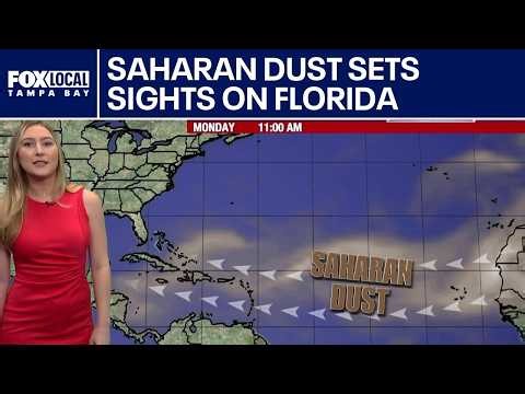 Saharan dust sets sights on Florida