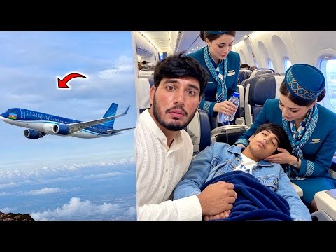 Azerbaijan 🇦🇿 Jaty Hovy Airplane Mein Arslan Behosh Ho Gaya! Oh My God!