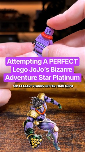 Attempting A PERFECT Lego JoJo’s Bizarre Adventure Star Platinum #lego #jojosbizarreadventure
