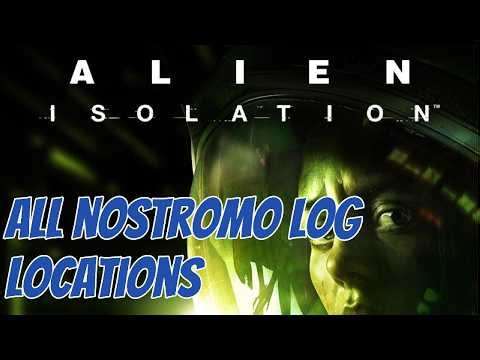 Alien Isolation - All Nostromo Log locations