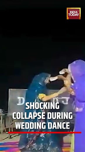 VIRAL VIDEO | Shocking Collapse During Wedding Dance | Viral Rajasthan Video Sparks Shock #viral