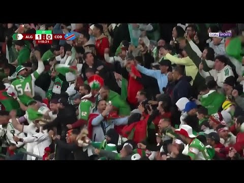Algeria vs DR Congo: A stunning late goal sends Algeria to the quarterfinals
