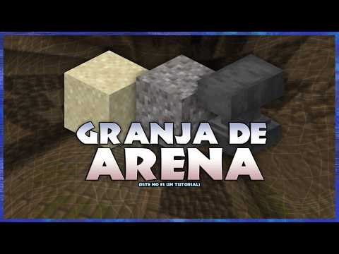 Granja de arena y full netherita | Minecraft