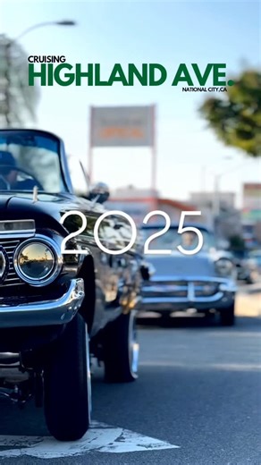 @cruisinghighlandave on Instagram: "2025 STAY CRUISIN’⚜️ #CruisingHighlandAve • #ab436 #cruisingisnotacrime #nationalcity #2025"