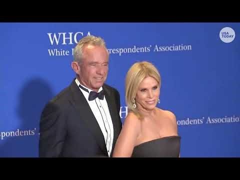 RFK Jr., Cheryl Hines appear at 2026 White House Correspondents' Dinner red carpet