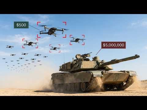 From $500 Drones to $5 Million Tanks | Why the Math of Modern Warfare Has Changed