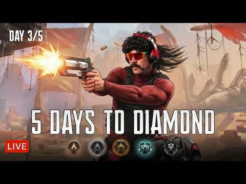 DAY 3 - PLATINUM II. ONE TIER FROM DIAMOND | APEX LEGENDS