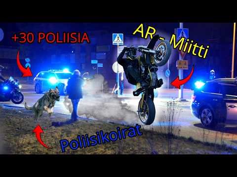 POLIISIT KESKEYTTÄVÄT MOPOMIITIN | All Right - Miitti SEKOAA | +800 Mopoa