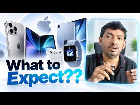 Apple Event 🔥 What to Expect? | iPhone 18 Pro, Watch 12, iPads & more
