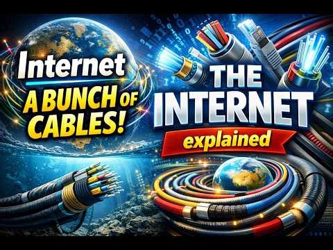 Internet – A Bunch of Cables – THE INTERNET Explained | Quantum_Quanta