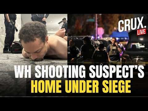 LIVE| Police Surround Home Of Trump Dinner Shooting Suspect Cole Allen In California, Aerials Show